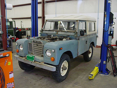 Land Rover Series III 88 refurbishment