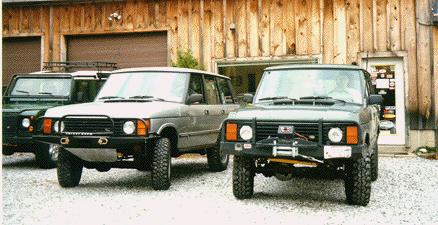 Range Rovers